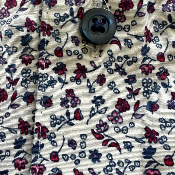 Murano Slim Fit Spred Collar Stretch Floral Mena Dress Shirt - Picture 4 of 10